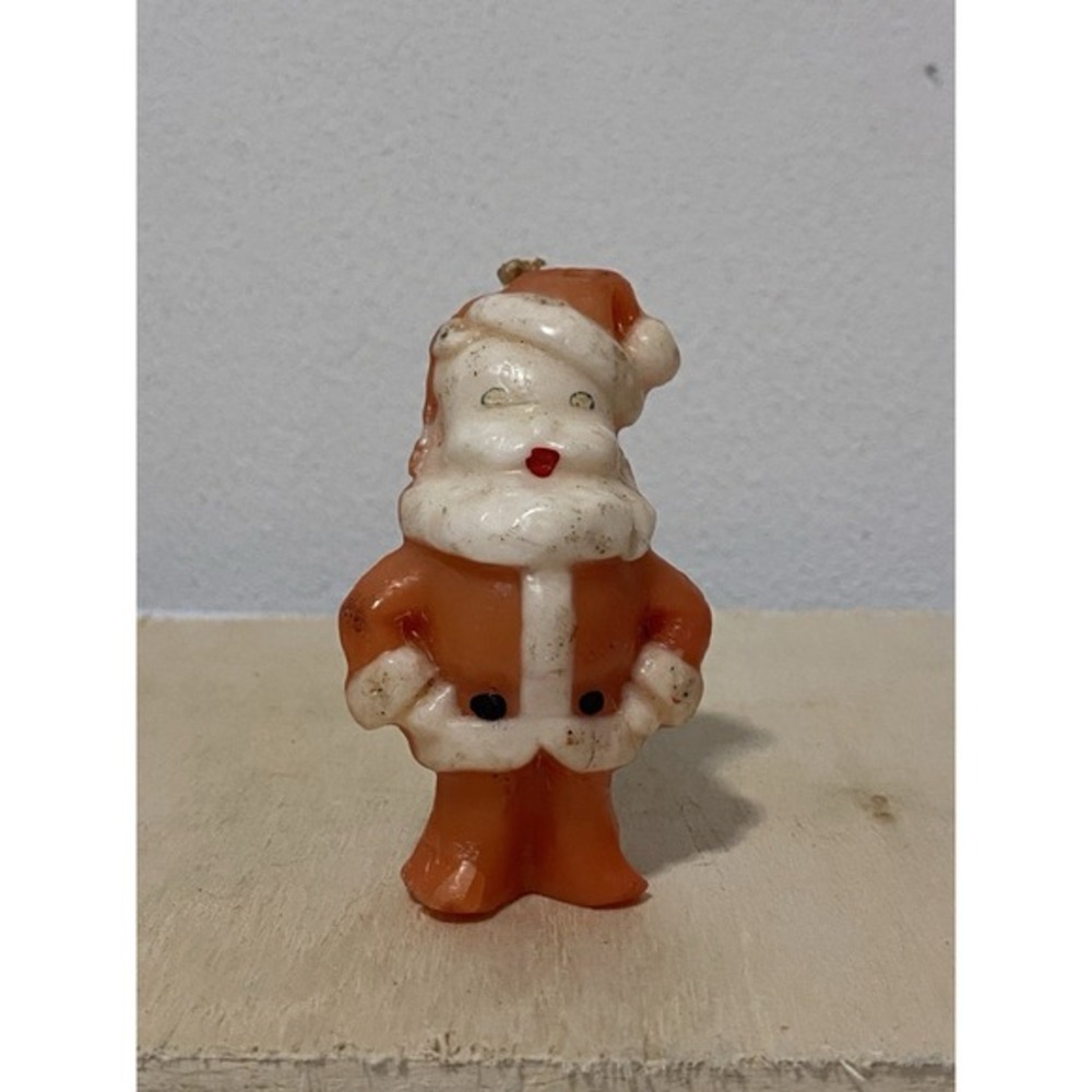 Vintage‎ Santa Candle